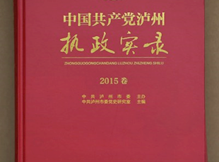 《中国共产党泸州执政实录（2015卷）》