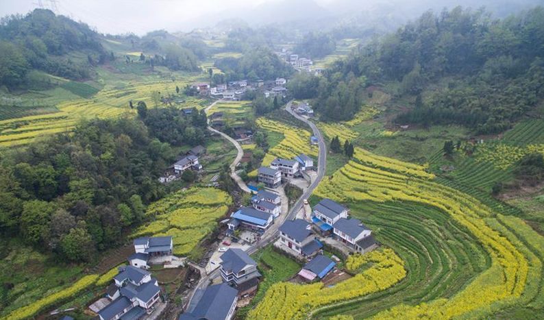 芦山县宝盛金鸡峡水库图片