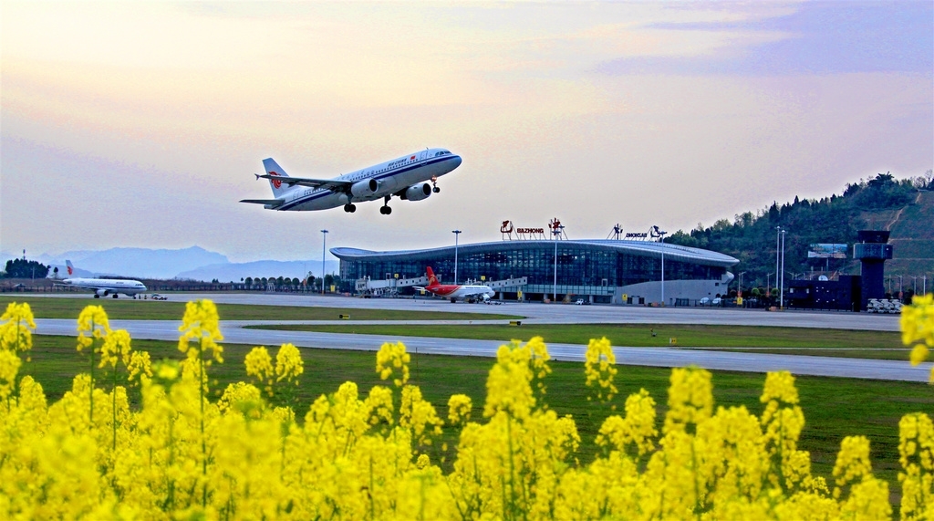 巴中恩阳机场,已经陆续开通十余条航线